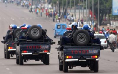 RDC : Policiers et militaires quadrillent Kinshasa