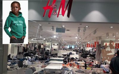 Des magasins de la marque H&M saccagés en Afrique du Sud