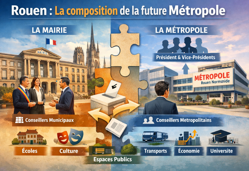 Image composition métropole Rouen-Normandie